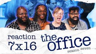 "What Are Y'all Doing?!" | The Office - 7x16 PDA | Group Reaction