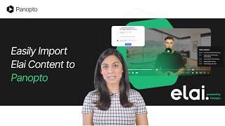 How to Import Elai Content to Panopto