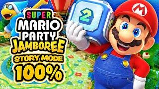 Super Mario Party Jamboree - Story Mode 100% Longplay Full Game Walkthrough Gameplay Guide