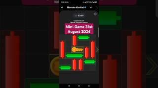 Hamster Kombat Daily Mini Game 31st August 2024 Easiest Solution