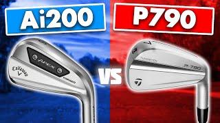 Callaway Apex Ai200 vs TaylorMade P790 Irons | I LOVE This Club!