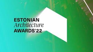 Saade: Eesti arhitektuuripreemiad 2022 / TV broadcast: Estonian Architecture Awards 2022