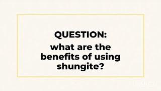 Shungite Benefits and Shungite Healing Properties: Shungite Q&A