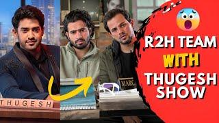 round to hell team visit on thugesh show episode 6 | notify