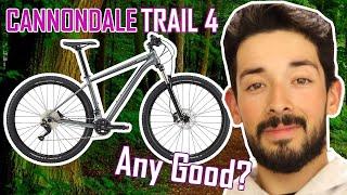 Cannondale Trail 4 Mountain Bike Review | My Experience with the Cannondale Trail 4 MTB!