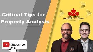 REAL ESTATE INVESTORS - Don't Miss these Steps in your Property Analysis