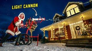 Building The Grinch's Christmas Light Cannon