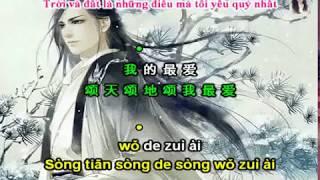 [Vietsub+Pinyin] Điều Tôi Yêu Nhất - Bàng Long - 我的最爱 - 庞龙 (OTS 魔幻仙踪 -Nữ Hoàng Biển Cả)