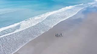 Cox's Bazar Sea Beach,Longest Beach in The World Drone Footage.