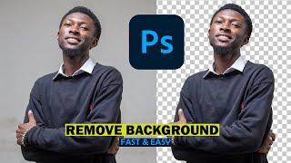 HOW TO REMOVE BACKGROUND IN PHOTOSHOP [FAST & EASY]