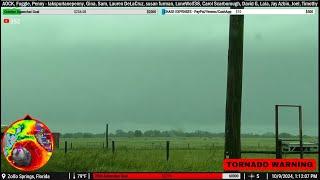 Hurricane Milton Tornado Threat Chase (10/9/24) - (Live Storm Chase Archive)