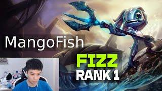 Mangofish Fizz vs Galio - KR GrandMaster Elo  Best Fizz Guide Cn