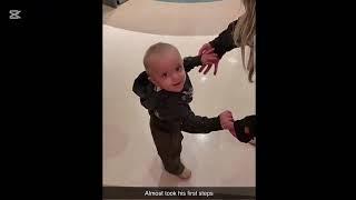 The furrha family | Is Baby Taj taking his first steps in Spain?