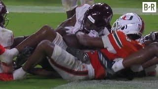 Virginia Tech Hail Mary vs. Miami Gets Overturned in Controversial Ending