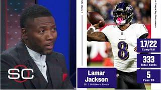 LAMAR JACKSON IS ON FIRE ! - Ryan Clark breaks Ravens 41-31 win over Bucs for 5th straight win