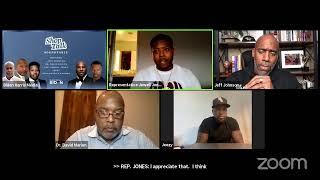 Black Men for Biden Shop Talk w/ Jeff Johnson, Jeezy, Sean Patrick Thomas, Dr. Marion, Rep. Jones