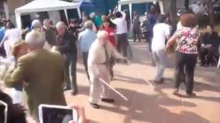 Old Man Dancing To Volumes