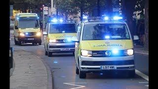 [HART-Response!] London Emergency vehicles responding to a gasleak