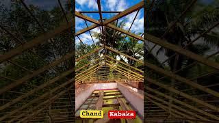 Roofing tiles work.  Chand engineering works, Kabaka.   