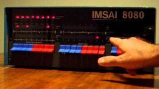 IMSAI 8080 Demo (1 of 3) - Jump Instruction