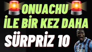 Onuachu ile bir kez daha ! Sürpriz 10 #trabzonspor