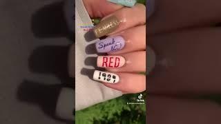 Taylor Swift’s albums but make it (nail art version)