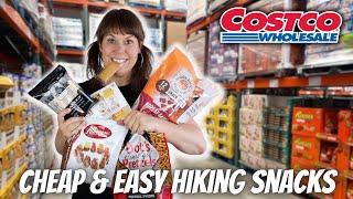 My Favorite GROCERY STORE BACKPACKING FOOD | Cheap & Easy HIKING SNACKS From Costco