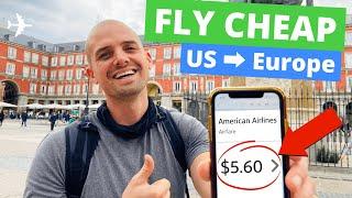 Fly from US to Europe for $5 | Credit card points for travel 101