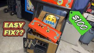 Can we fix this DEAD Sega arcade game I got for $100? 