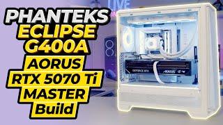 AORUS RTX 5070 Ti MASTER Back Connector Build in Phanteks Eclipse G400A