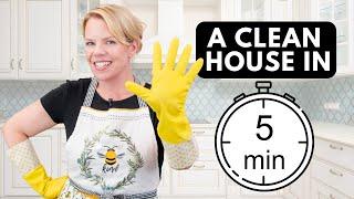 AMAZING 5-Minute Speed Cleaning Routine  ‍️