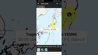 HK weather and Typhoon Yun-Yeung