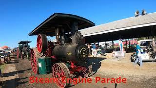 Maryland 2023 Early Steam Engine Show Parade Upperco Volunteer FD in 4K HD Amazing in operation