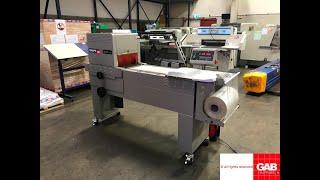 wraps lst 50 super   heat shrink wrapping machine with heat tunnel   Gab Supplies Ltd   2008