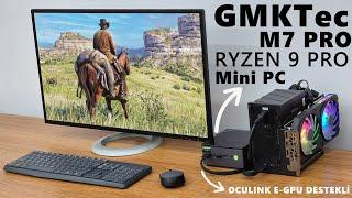 GMKTec M7 Pro AMD Ryzen 9 6950H Oculink Bağlantılı Mini PC #pc #gaming #review #ryzen #amd