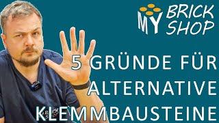 5 Gründe für Klemmbaustein Alternativen zu LEGO® - Keine Angst vor Produkten von Mould King etc.