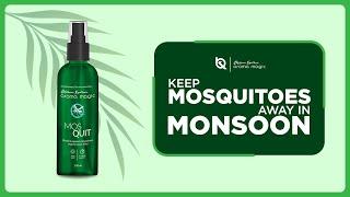 Natural Mosquito Repellent with Essential Oils | Kids Safe Bug Spray for Mosquitoes in Monsoon