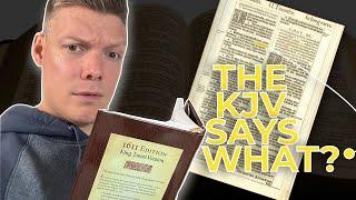 The King James Bible has archaic words