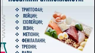 Хімія 9 клас " Поняття про амінокислоти. Білки як біологічні полімери".