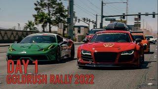 GOLDRUSH RALLY 2022 | DAY 1 | LAS VEGAS TO SCOTTSDALE