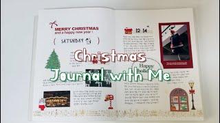 크리스마스 다꾸 2탄 / 조용하게 다이어리 꾸미기 / 감성다꾸 / 다꾸 asmr / Christmas Journal with me