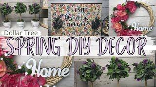 Pretty Spring DIY Decor | Dollar Tree DIY | Collab with Artsy Cupcake