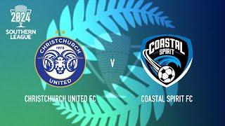 Christchurch United FC v Coastal Spirit FC | Southern League 2024