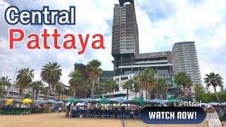 Exploring Central #Pattaya : Thailand's Largest Beachfront Mall (Walking Tour)