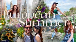 MY EUROPEAN SUMMER | History Travel Vlog Amsterdam, Waterloo, Bruges, Gent, Luxembourg, etc.