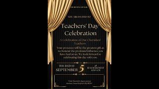 Teachers' day Celebration 2024@ IEAS