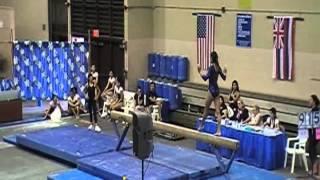 Kona Aerials Gymnastics at Hawaii State Optional Championship March 2012, Level 9, Balance Beam