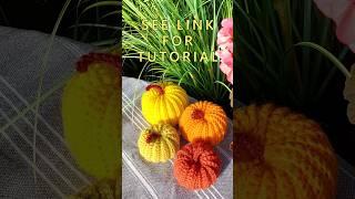 Crochet Pumpkins for a colorful display!