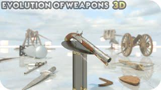 Evolution of Weapons 40,000 BC - 2021 ️ (3D)