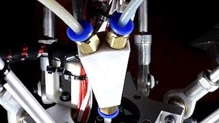 Geeetech G2s Pro - Dual extruder and single nozzle with "Y merger"